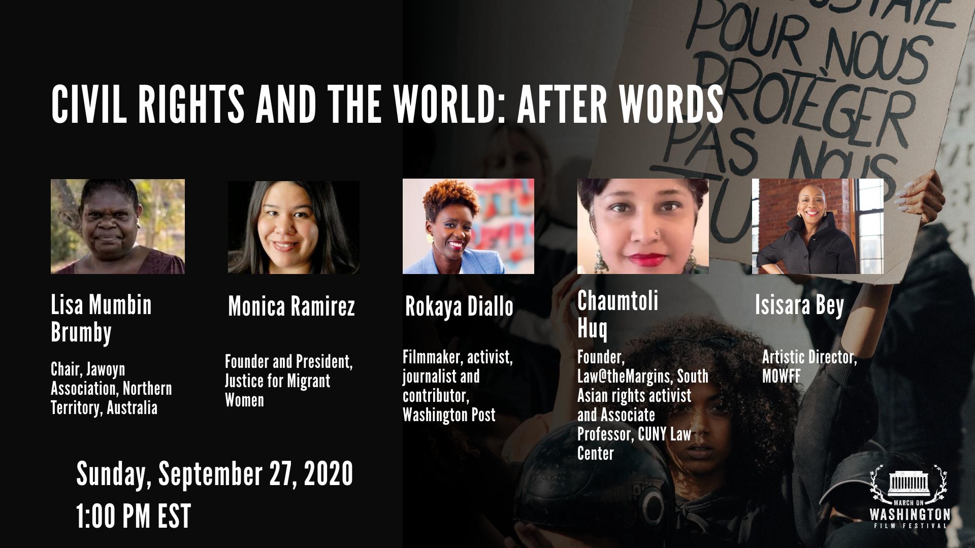 Civil Rights and the World: After Words