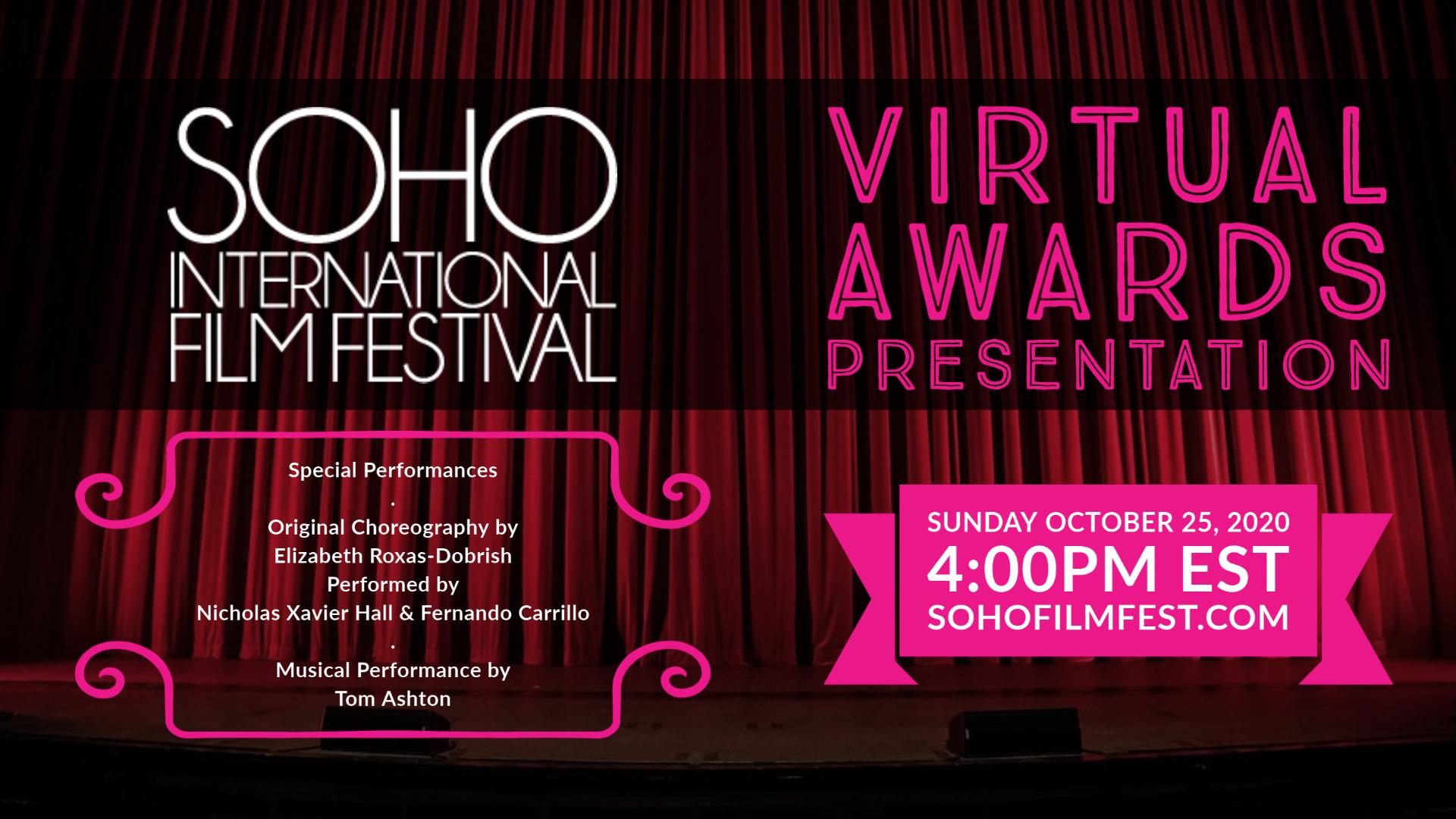 2020 SOHO International Film Festival Virtual Awards Presentation