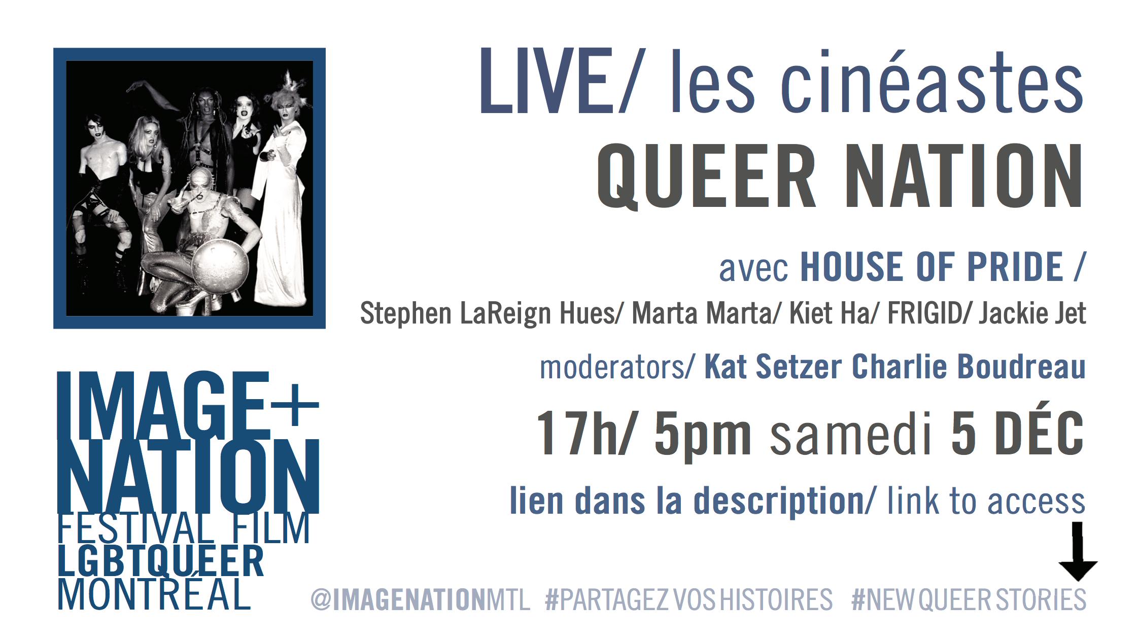 Live Q+A / Queer Nation / Meet House of Pride | CANADA