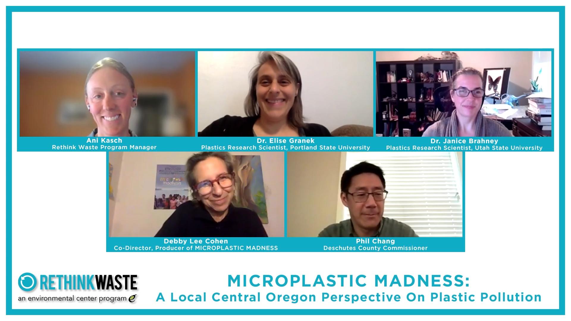 MICROPLASTIC MADNESS Panel Discussion