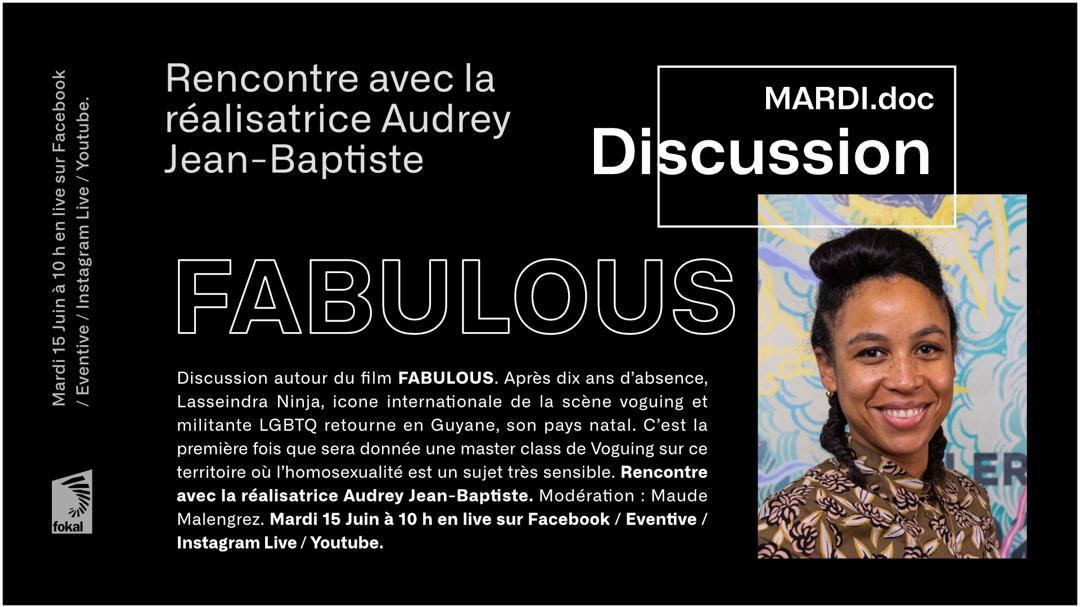 Discussion avec Audrey Jean-Baptiste autour de Fabulous