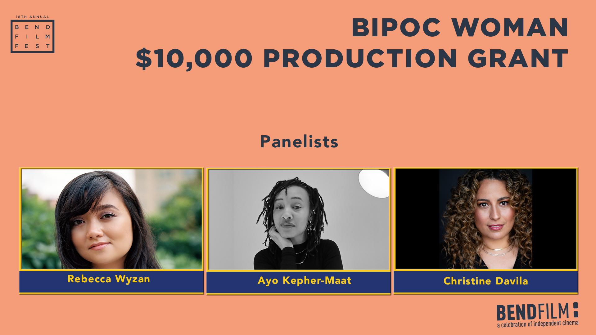 BIPOC Women Film Production Grant 