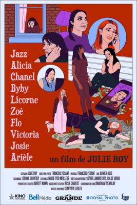 Jazz, Alicia, Chanel, Byby, Licorne, Zoé, Flo, Victoria, Josie, Arièle