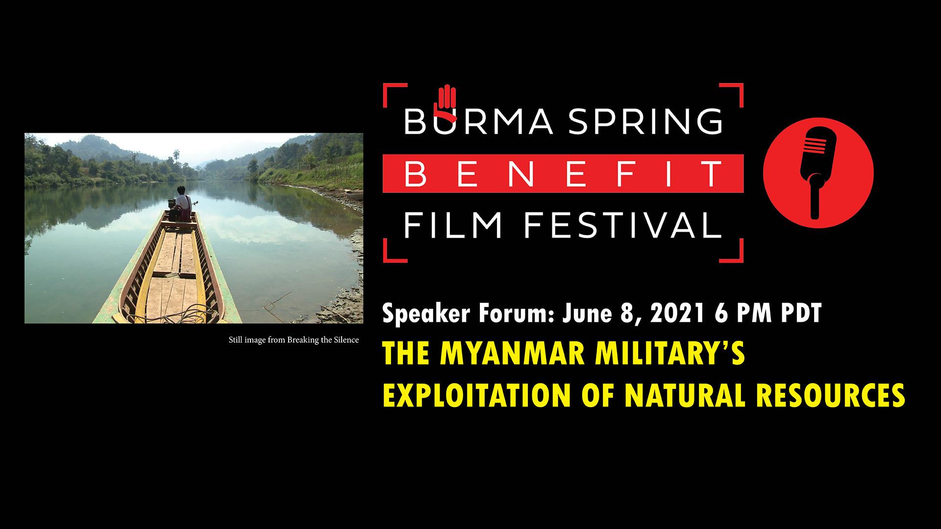 Myanmar Military's Exploitation of Natural Resources
