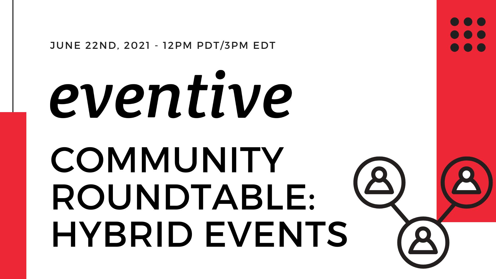 Eventive Community Roundtable: Hybrid Events