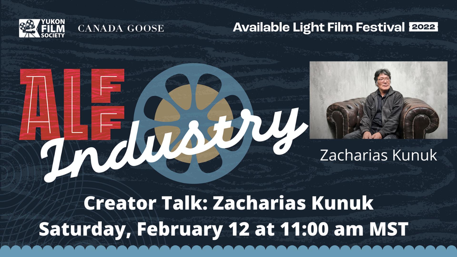 ALFF Creator Talk: Zacharias Kunuk (Recorded Feb 12)