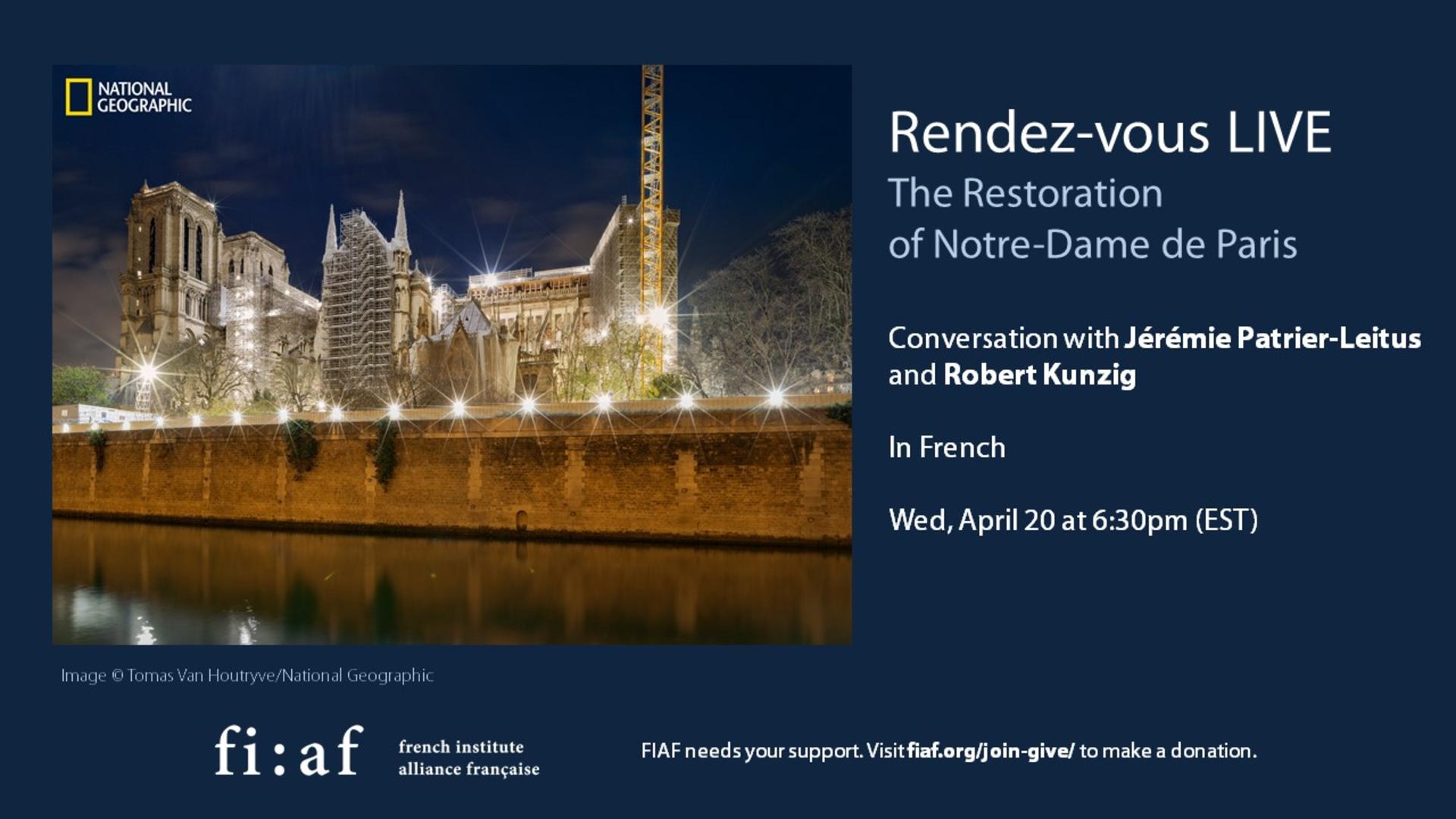 Talk | The Restoration of Notre-Dame de Paris
