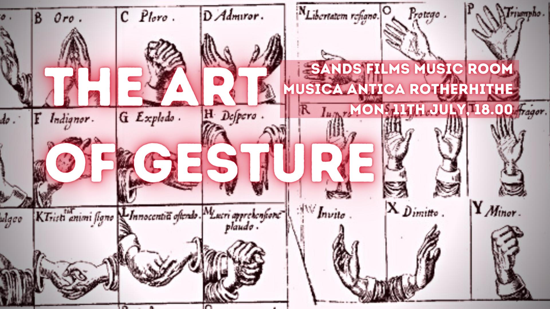 The Art Of Gesture ~ Live Broadcast