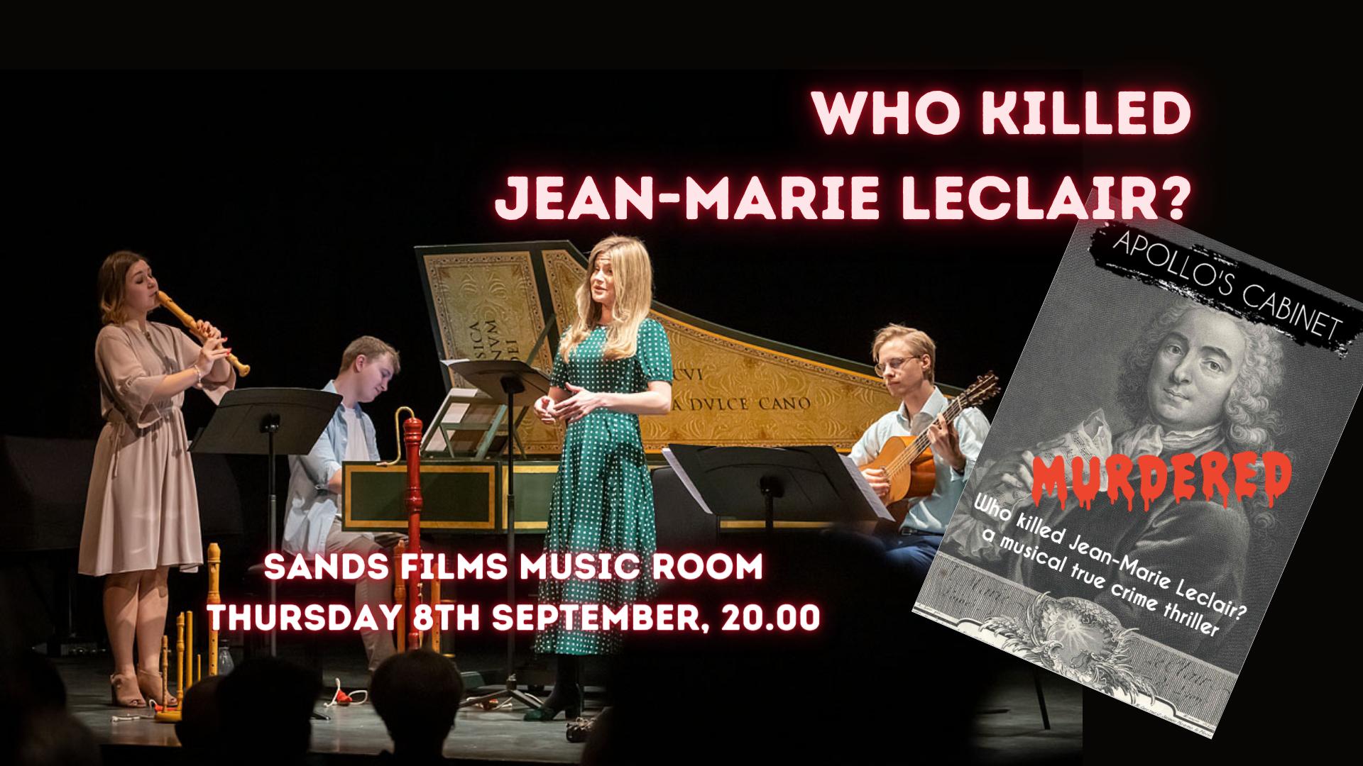 Who Killed Jean-Marie Leclair ~ Live Broadcast