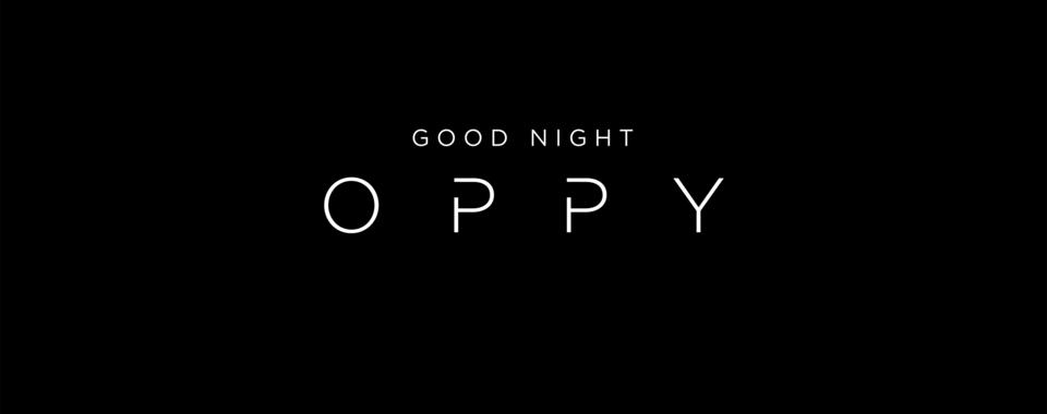 Good Night Oppy