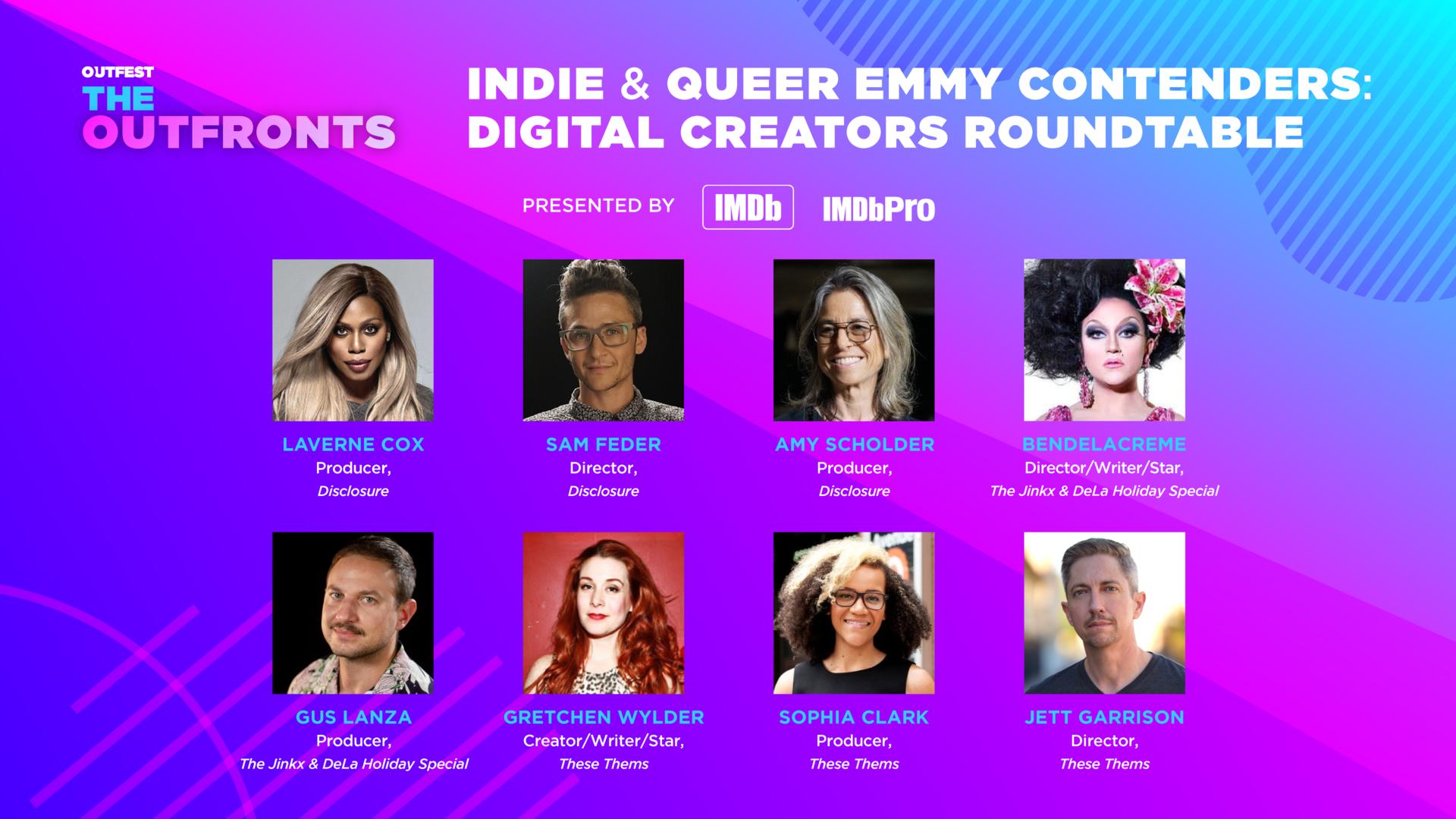 The Outfronts '21: Indie & Queer Emmy® Contenders: Digital Creators Roundtable