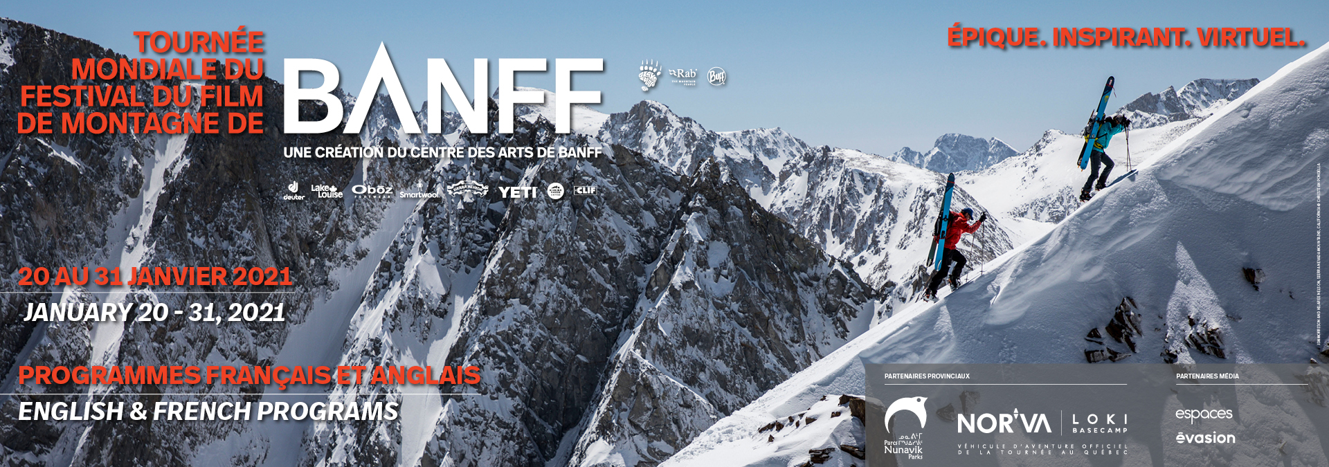 Festival du film de montagne de Banff 2021